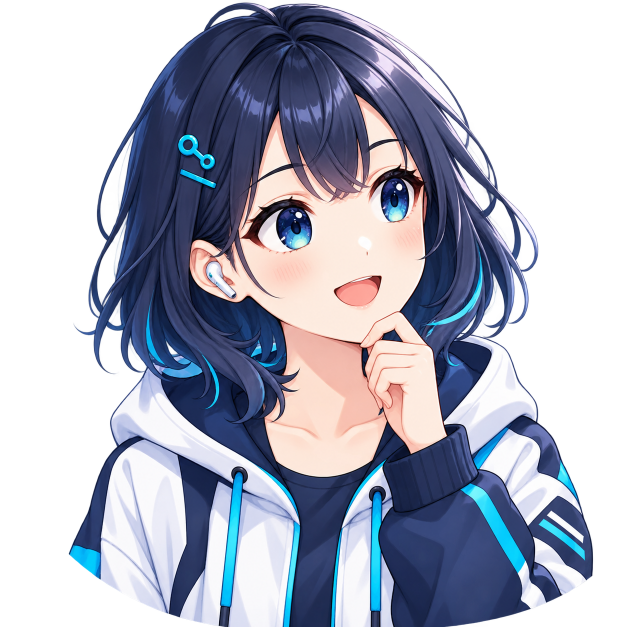 デスクハックの質問役ミオ