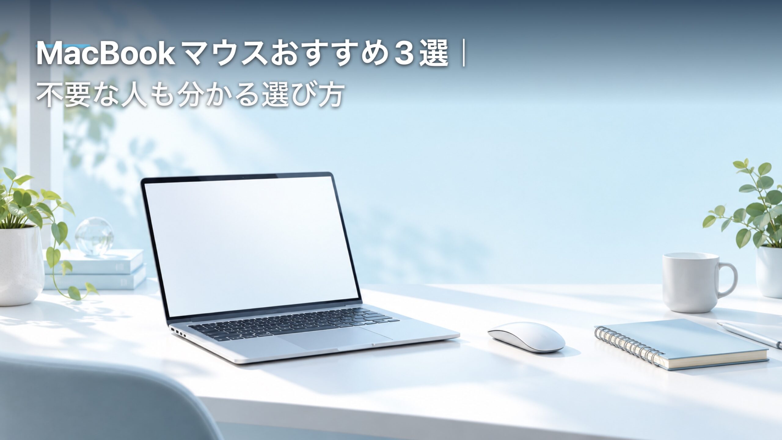 MacBookマウスおすすめ3選｜不要な人も分かる選び方