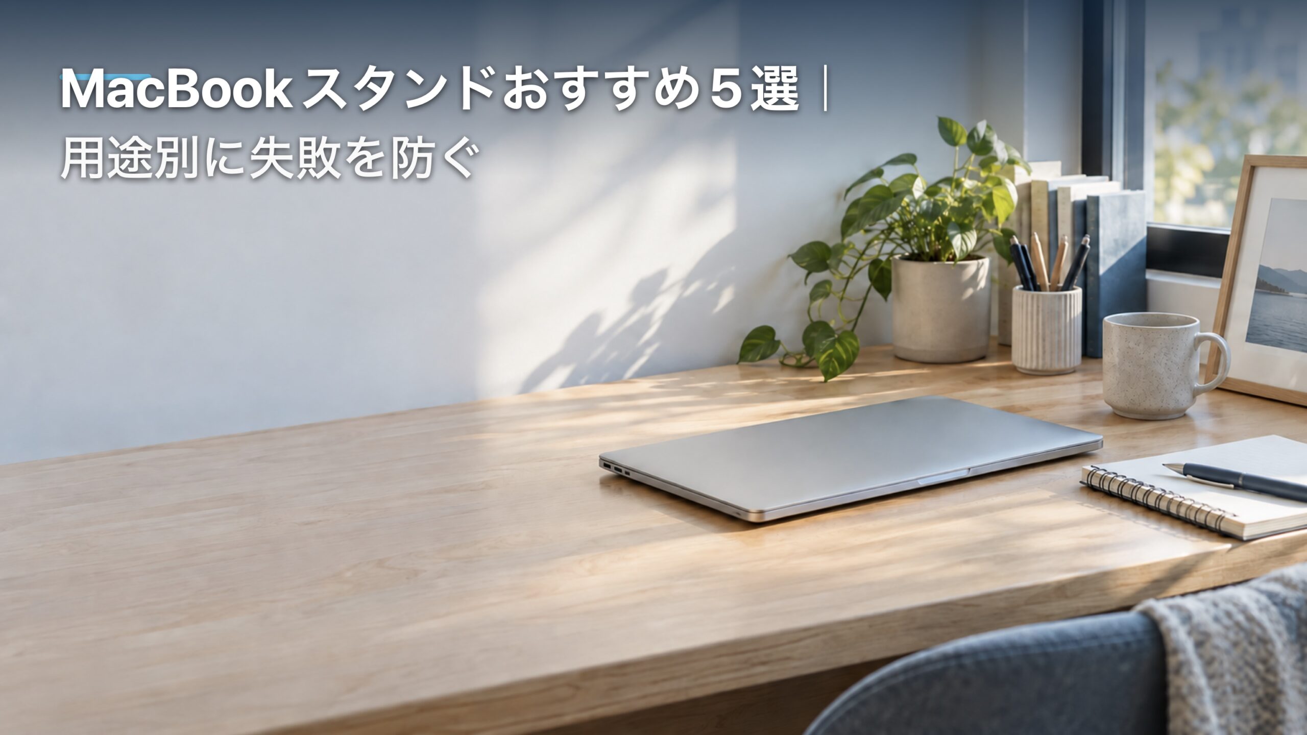 MacBookスタンドおすすめ5選｜用途別に失敗を防ぐ